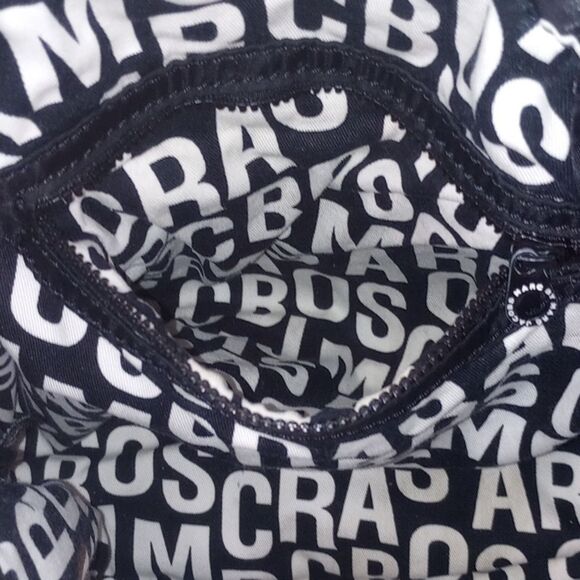 Marc By Marc Jacobs Black Nylon Shoulder Bag Purse Tote - Picture 10 of 12